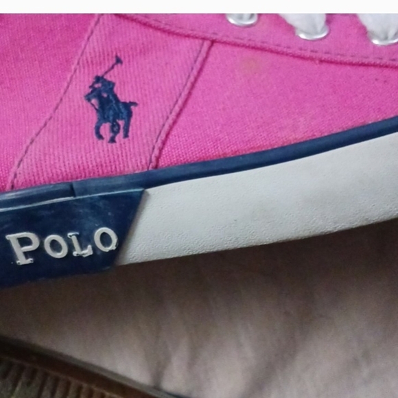 Ralph Lauren Women's Pink Sneakers - Picture 2 of 5